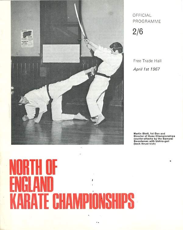 1967 North of England Karate Championships Program